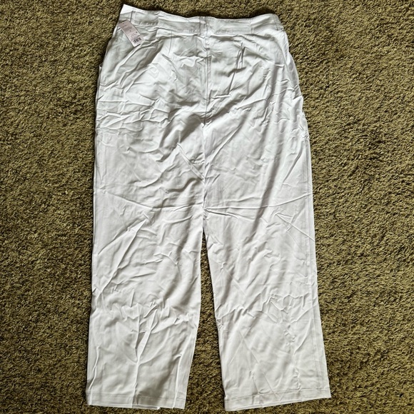 Wide Leg Lavender Trousers Sz 17 - Picture 8 of 13